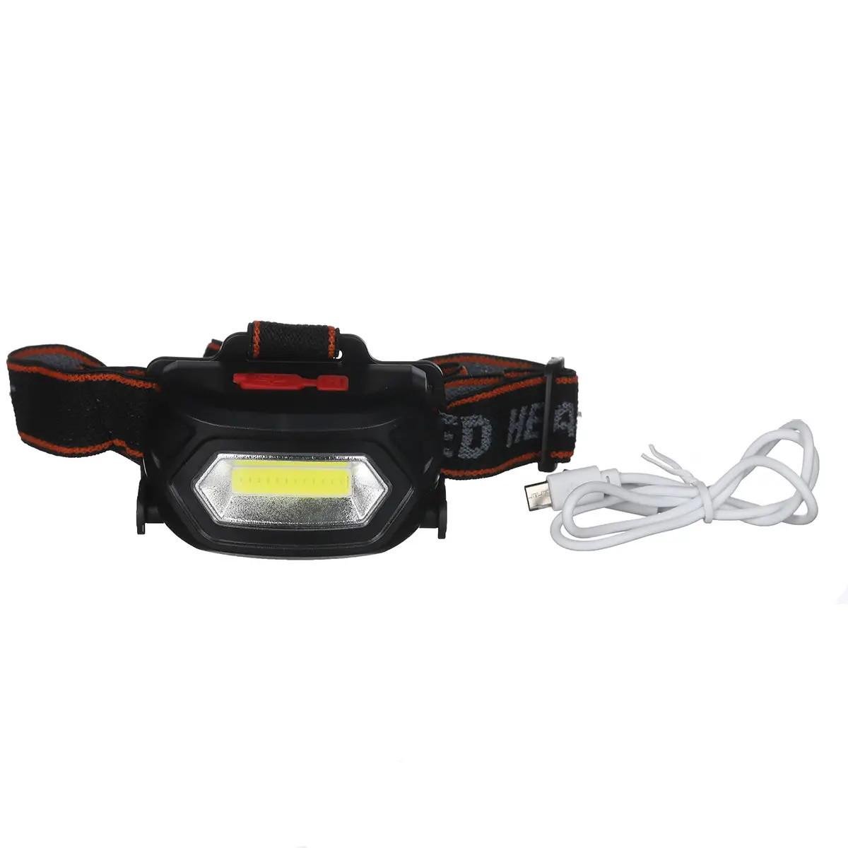 Фонарь налобный Bailong BL-203 USB Charge (7568) - фото 2 Фонарь налобный Bailong BL-203 USB Charge (7568) - фото 2