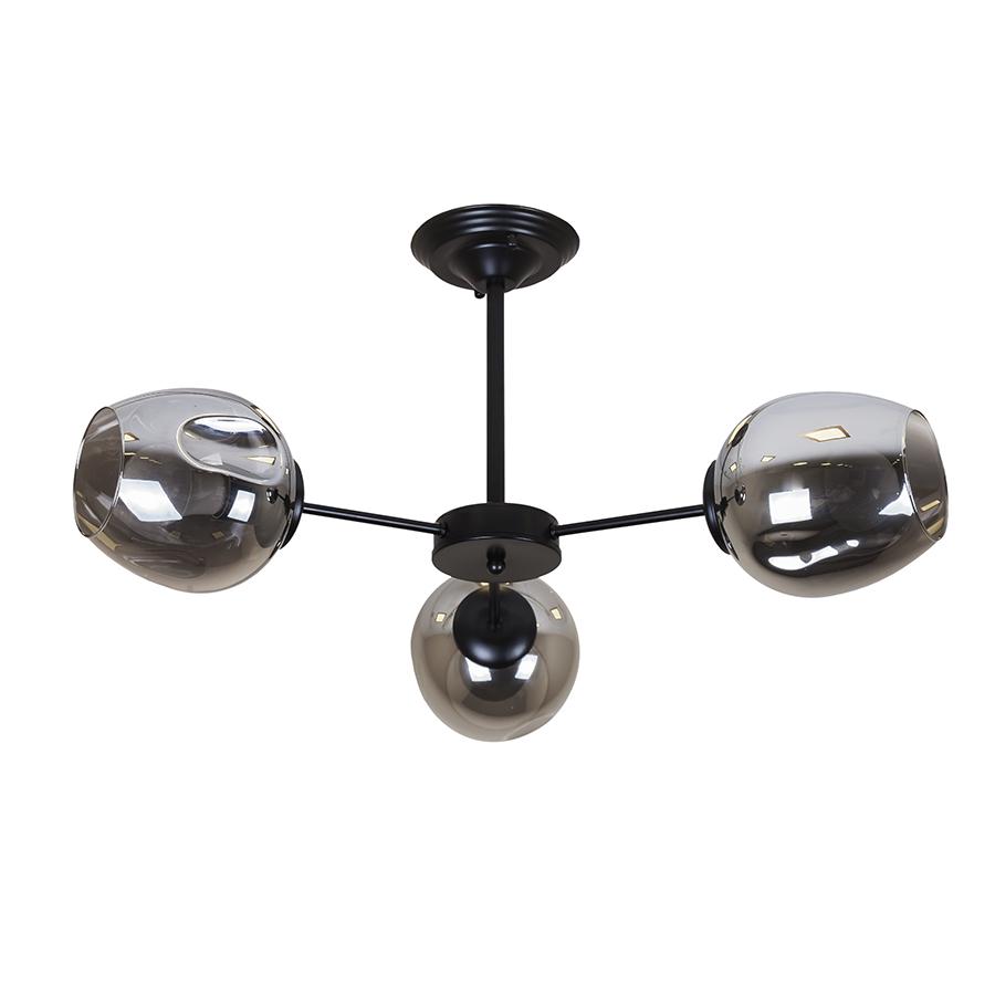 Люстра молекула потолочная Light House LS-18966-3 BK/BK Черный