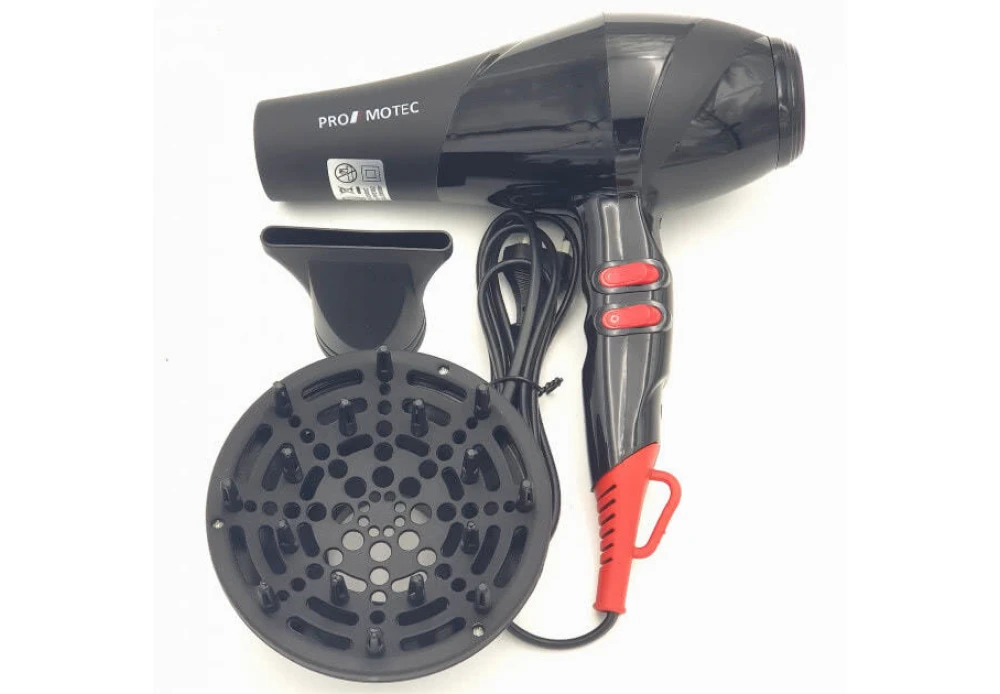 Фен для волос PROMOTEC PM-2302 3000 Вт 2 насадки (237357)