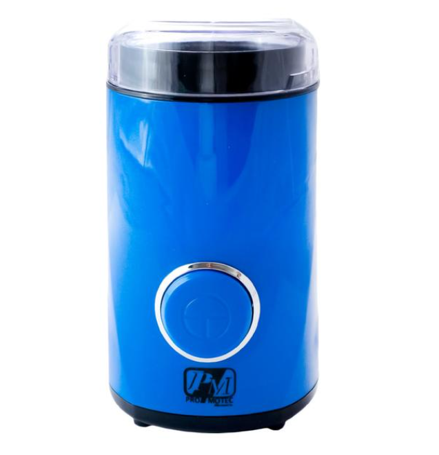 Кавомолка Promotec PM-596 50 г 200 Вт Blue (103750962zas)
