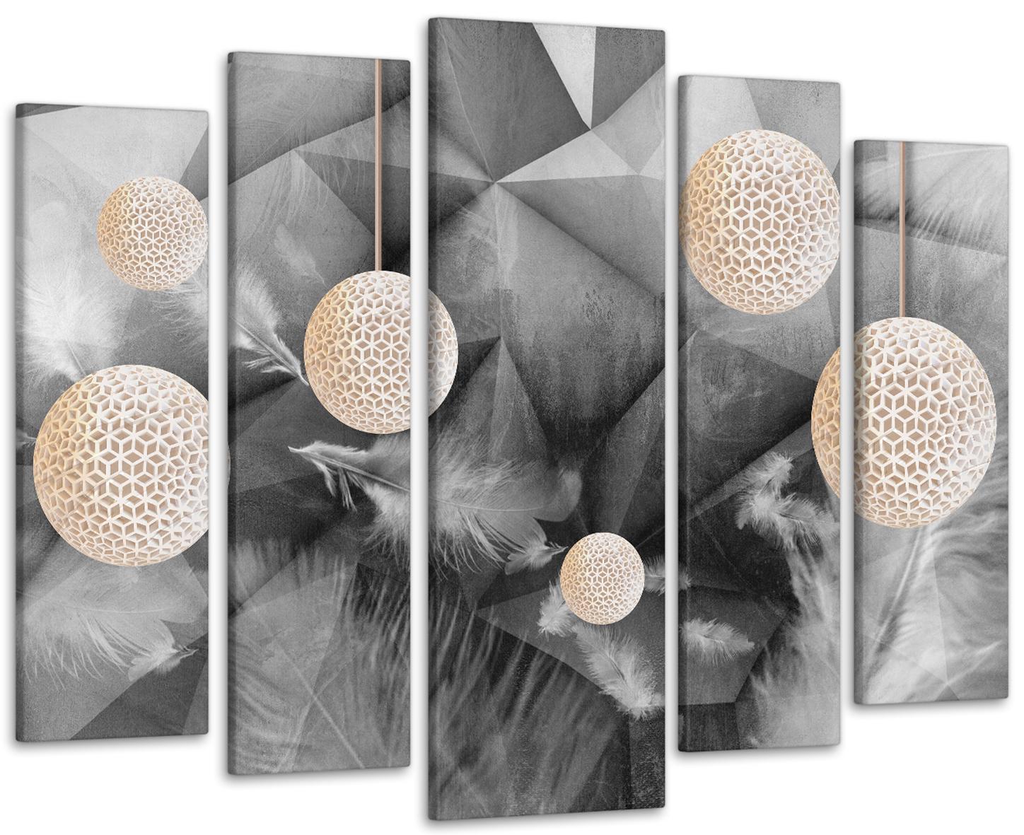 Картина модульна Абстракція 99х140 см ( Art-471_5)