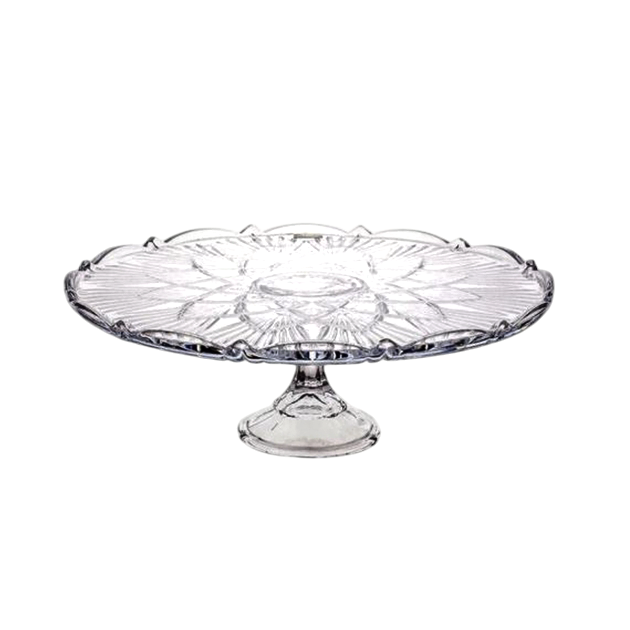 Блюдо для торта на ніжці Bohemia Lyra кругле 310 мм 9K7/69003/0/99002/310-169 (2474945729)