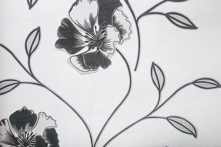 Обои на бумажной основе Шарм 100-02 Калипсо 0,53х10 м Черный (6348182d545099340e54bf80)