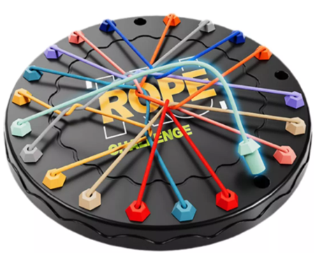 Головоломка настольная веревочная Rope Challenge 22 см (RC-022) Головоломка настольная веревочная Rope Challenge 22 см (RC-022)