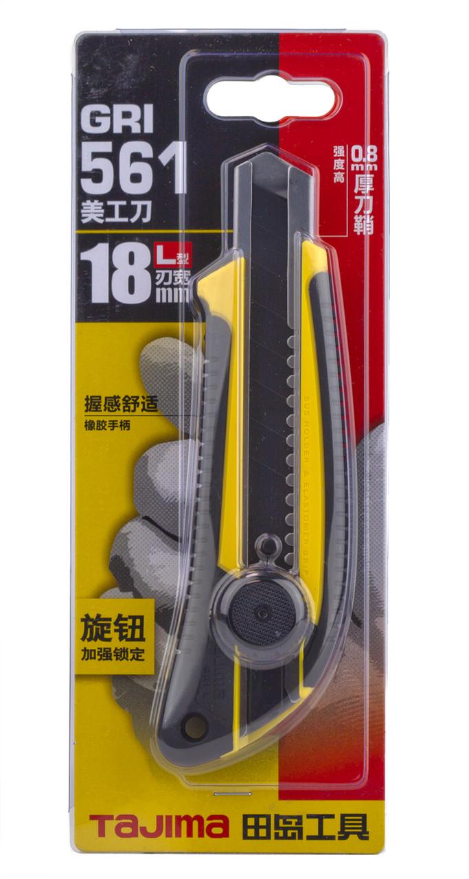 Нож строительный TAJIMA LC561B фиксатор винтовой 18 мм (29710475)