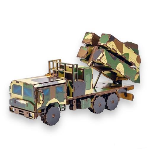 Конструктор деревянный 3D ЗРК НАСАМС (DN-160-02397)