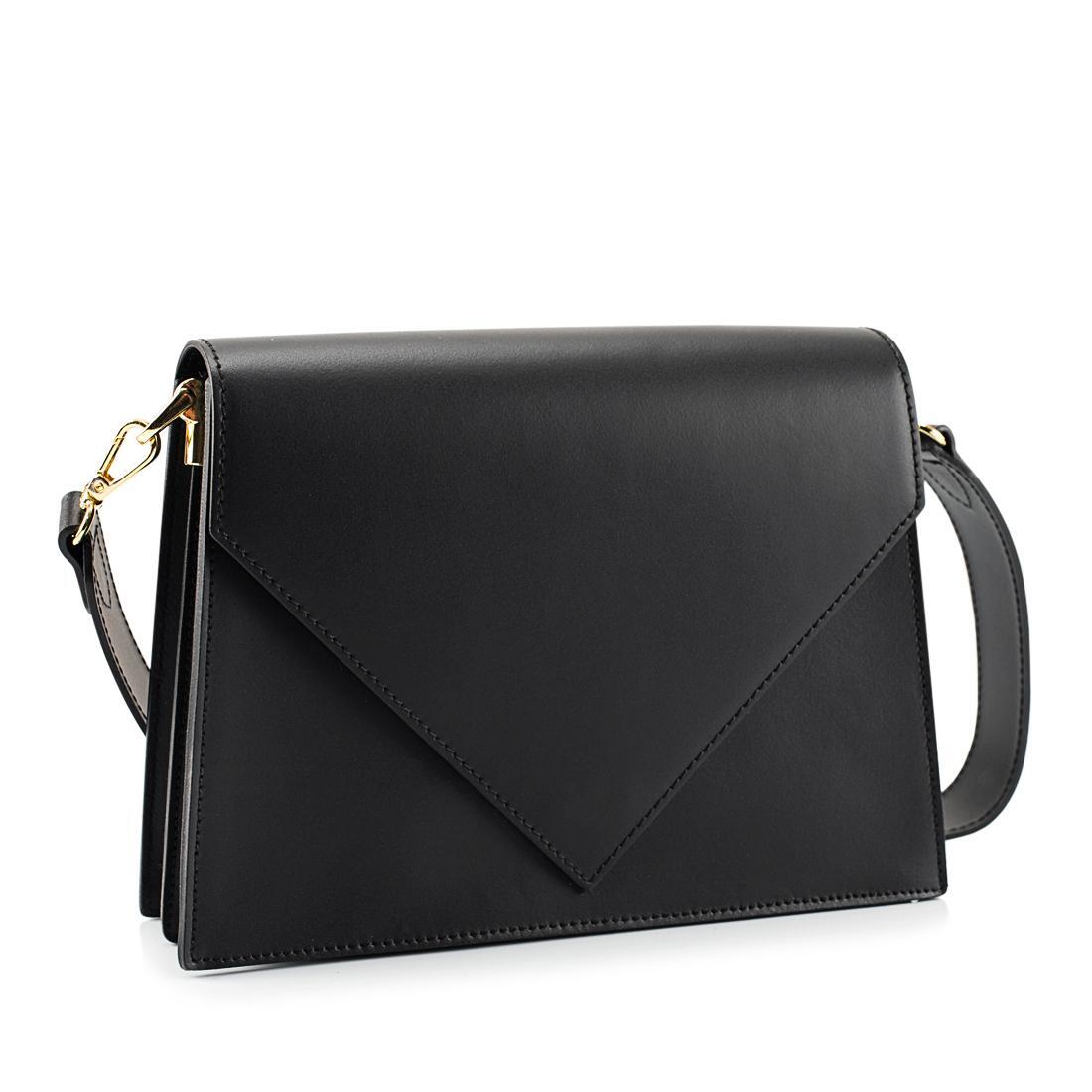 Женская сумка с клапаном Royal Bag F-IT-8704A Черный (6224)