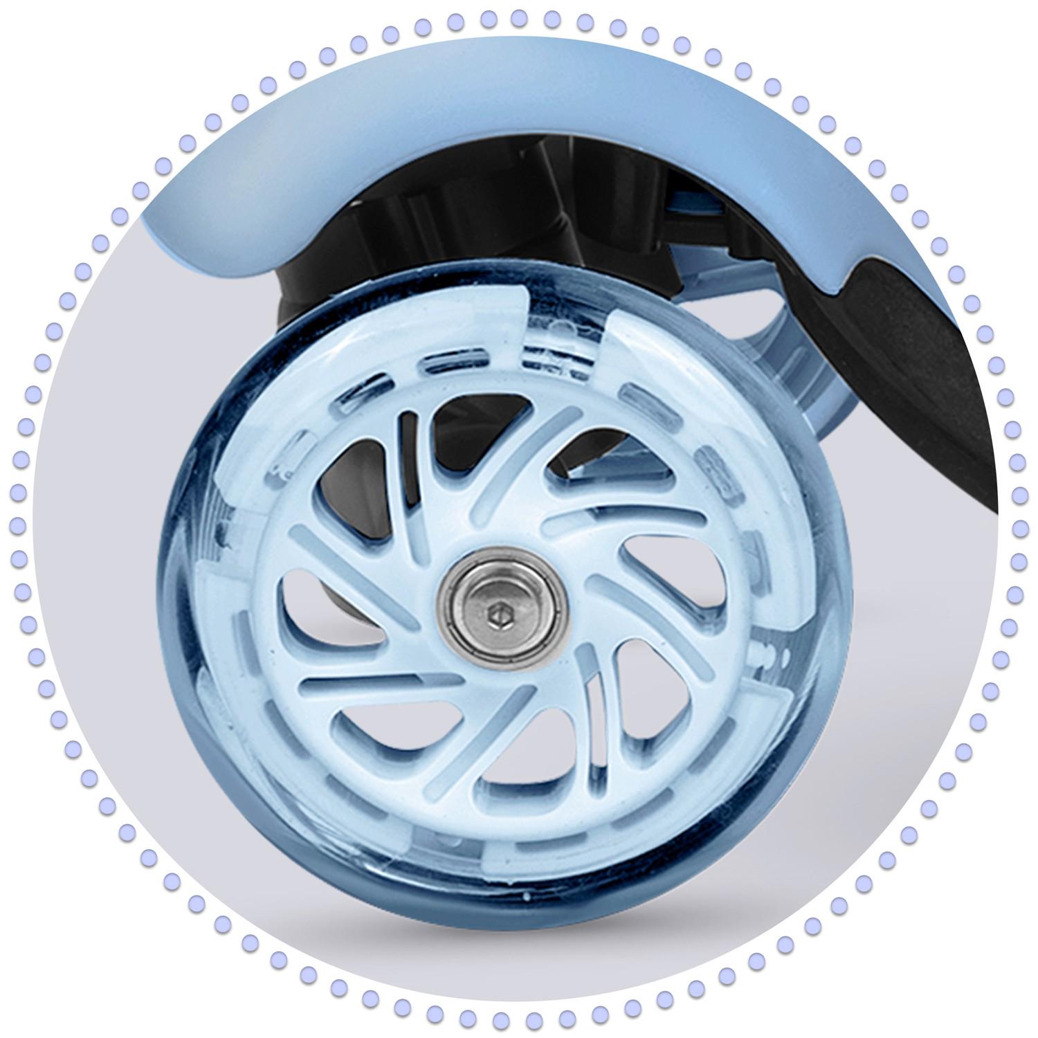 Самокат детский трехколесный Ricokids Todi Голубовато-серый (431587) - фото 9 Самокат детский трехколесный Ricokids Todi Голубовато-серый (431587) - фото 9