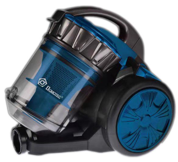 Контейнерный пылесос без мешка для сбора пыли Domotec 4600 Вт Синий (MS-4407)