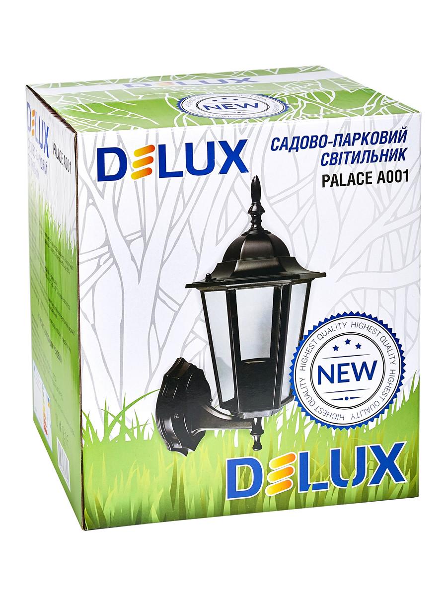 Светильник садово-парковый Delux Palace A001 60 Вт Е27 Черный (12499387) - фото 3 Светильник садово-парковый Delux Palace A001 60 Вт Е27 Черный (12499387) - фото 3