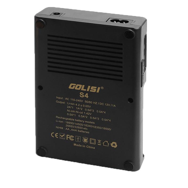 Зарядний пристрій Golisi S4 Smart Battery Charger Black (az015) - фото 5