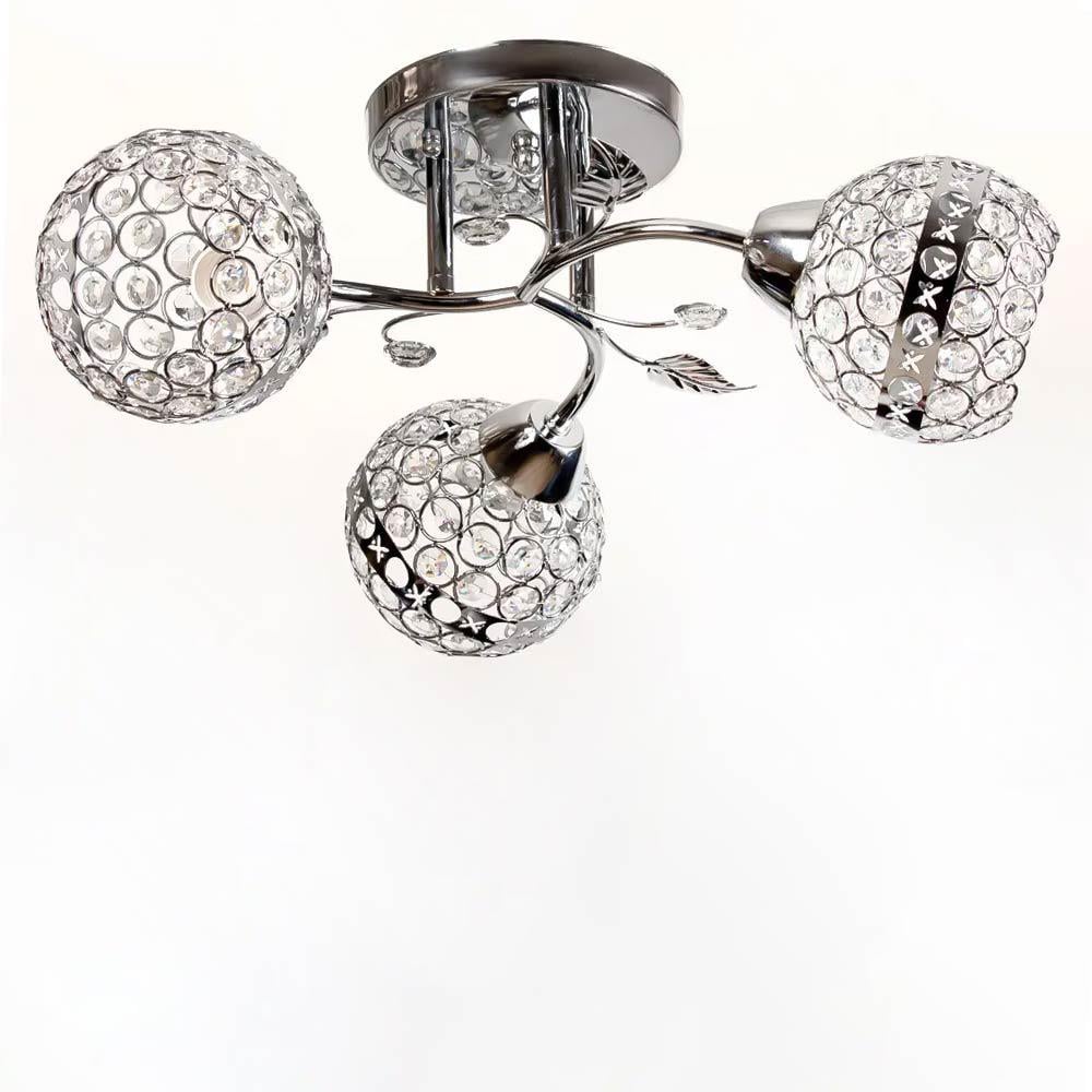 Люстра стельова Light House SH-17026/3D CR H190хD460 Хром (78217)