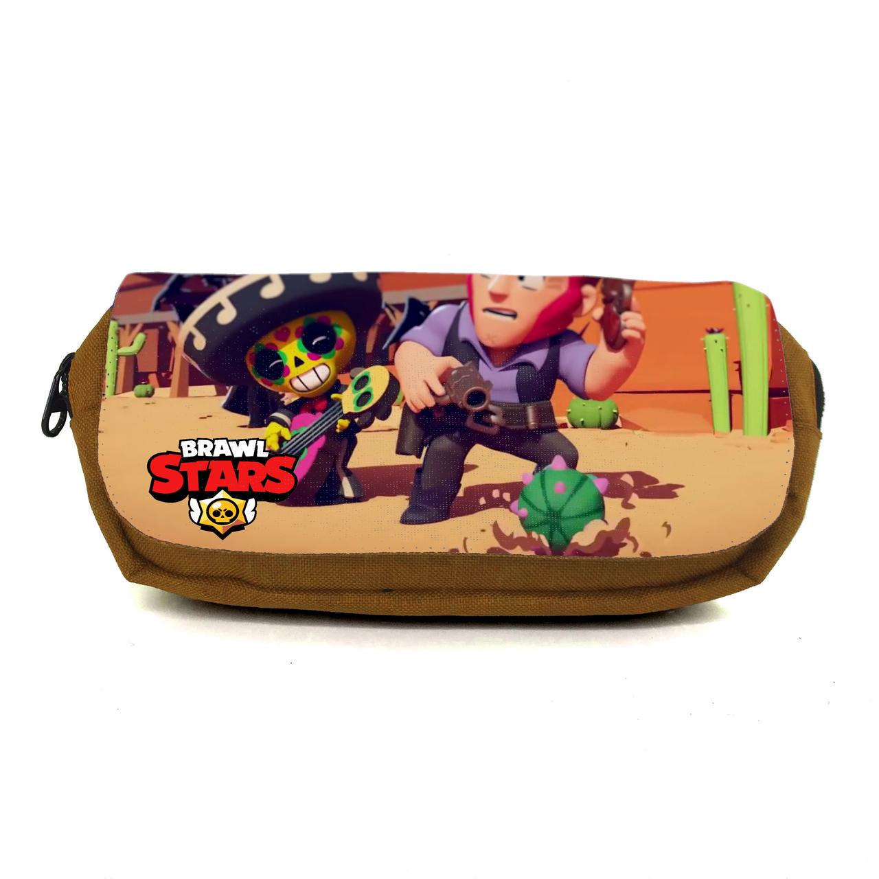 Пенал школьный Brawl Stars-0040 Желтый (2064147951)