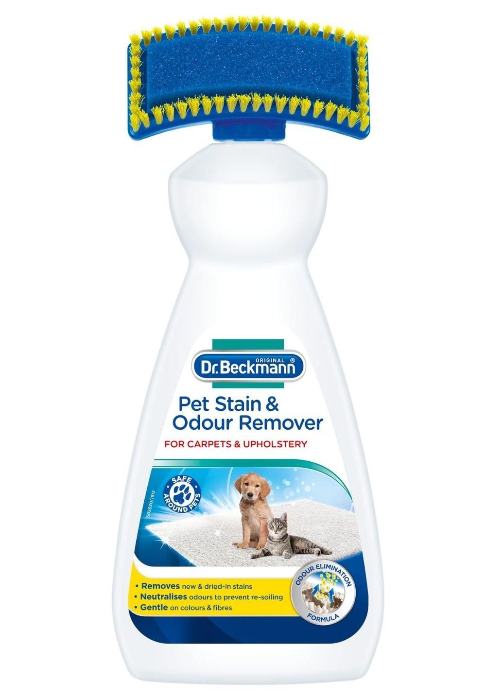 Засіб для видалення плям і запаху від домашніх тварин Dr. Beckmann Pet Stain & Odour Remover 650 мл (Е-01729)