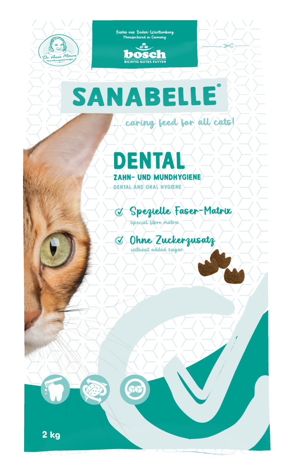 Сухой корм для котов Bosch Sanabelle Dental 2 кг