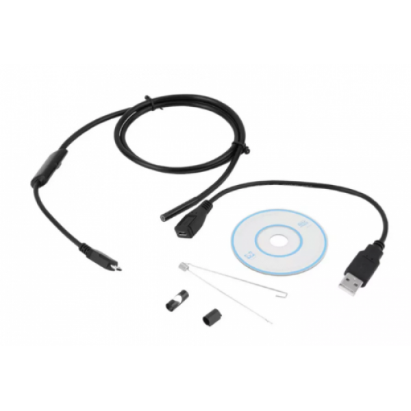 Эндоскоп UKC Endoscope USB 7 мм водонепроницаемый с подсветкой для Android и ПК 2 м (92855db3) - фото 2