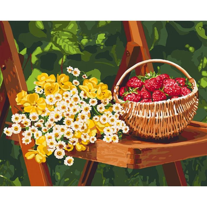 Картина за номерами Ідейка "Літні дари" 40х50 см (KHO5560)