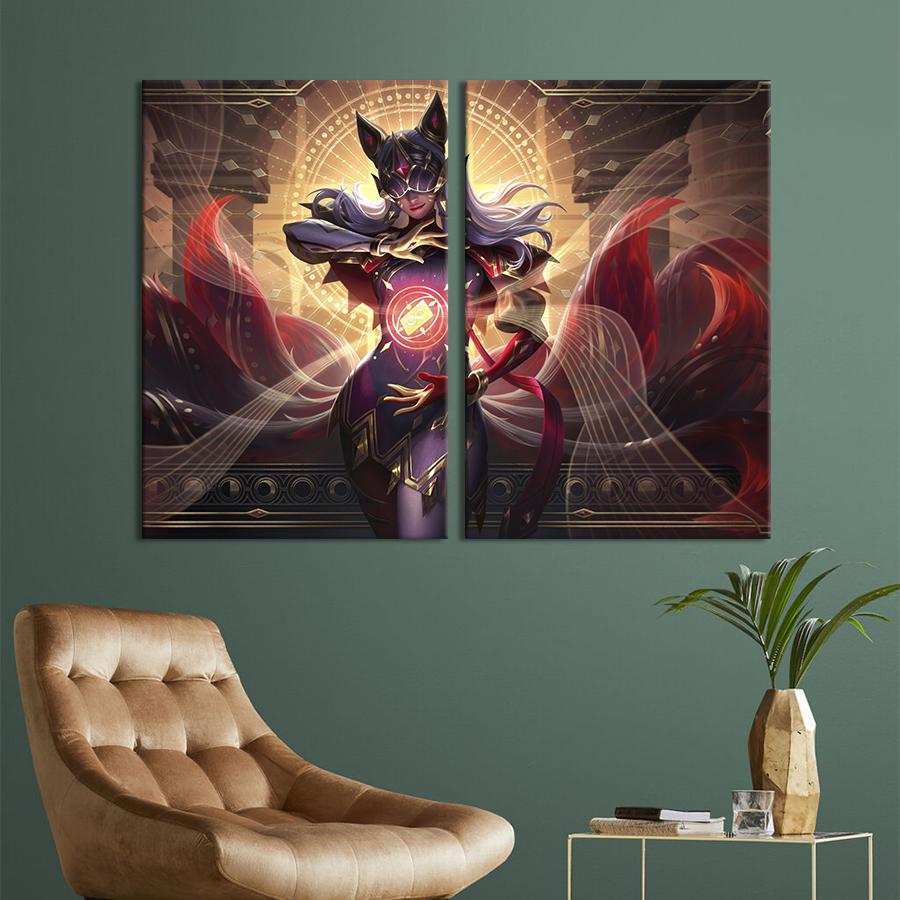 Картина на холсте Шая, League of Legends 165x122 см (1448-2)