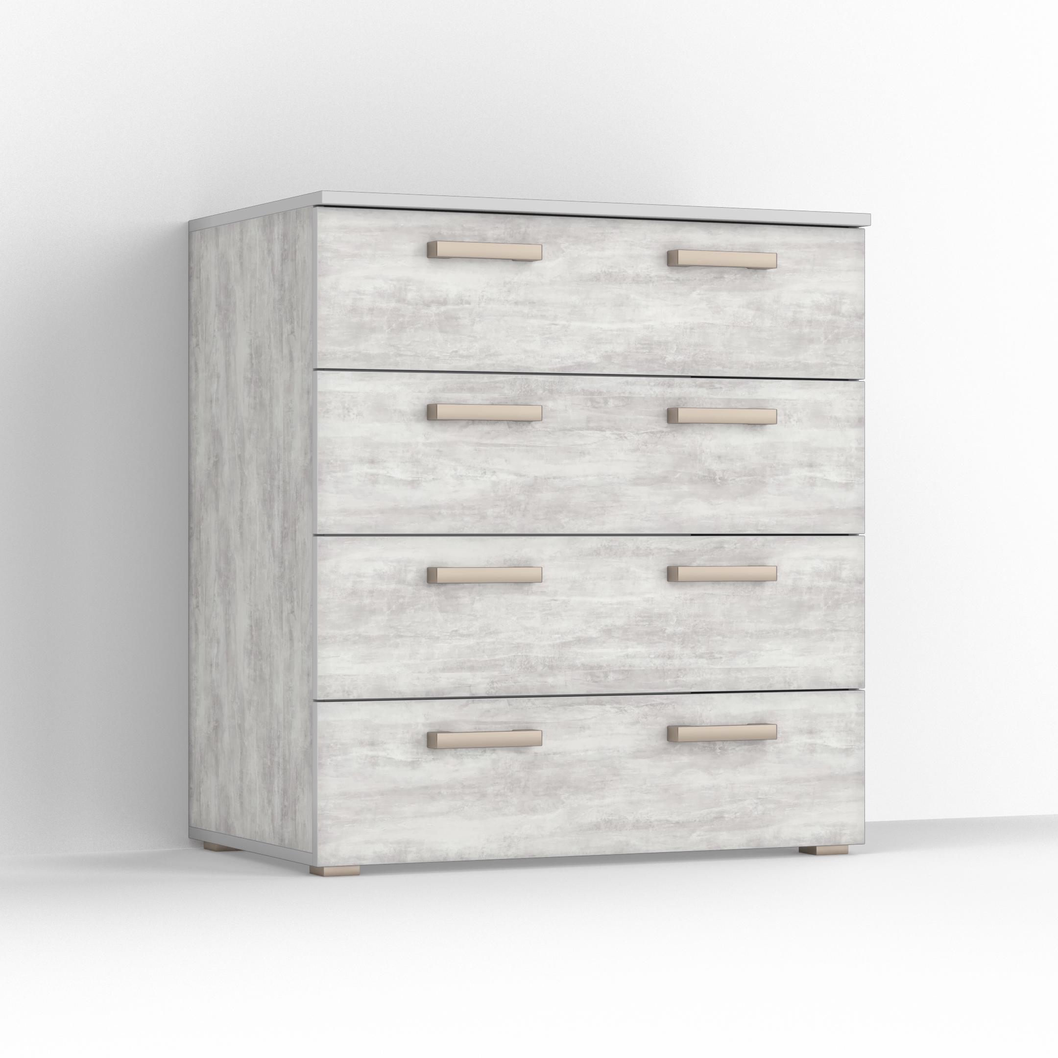 Комод Idea ТКБ-361.2 на 4 шухляди Бетон урбан (26718281) - фото 1 Комод Idea ТКБ-361.2 на 4 шухляди Бетон урбан (26718281) - фото 1