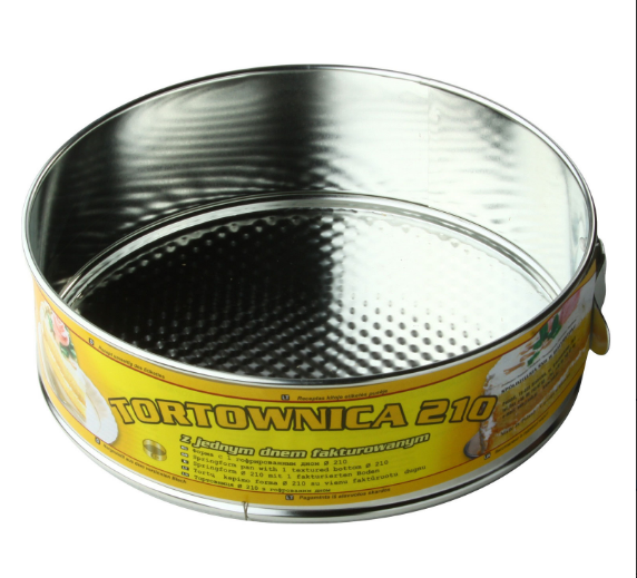 Тортовница Snb 21 см c гофрированным дном