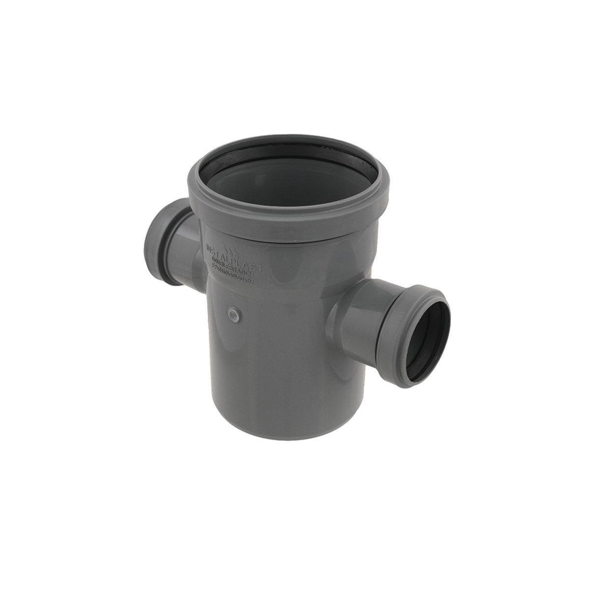 Крестовина канализационная внутренняя Інсталпласт Ф 110х50х50 мм 90° (4161)
