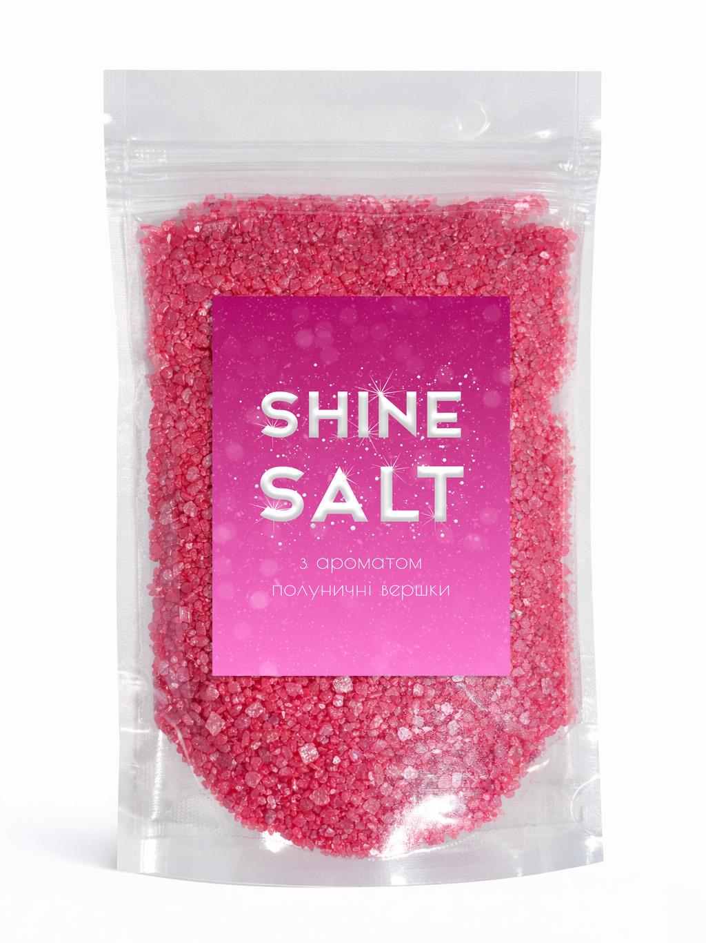 Шиммер-соль для ванны Ванильная груша с перламутром 200 г Зеленый (31947838)