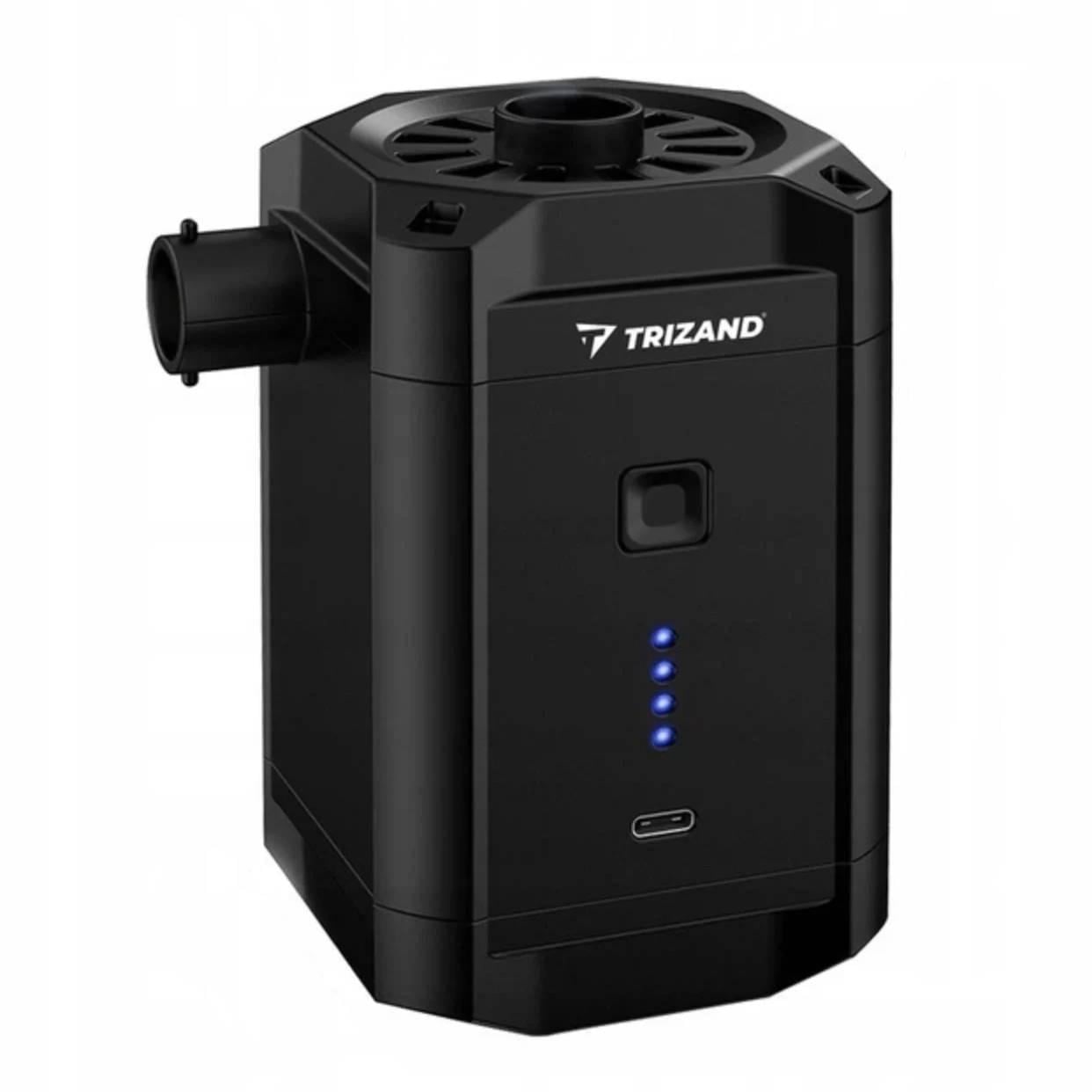 Насос аккумуляторный для матрасов TRIZAND 20790 5000 mAh с 3 насадками и функцией сдувания (2936151286)