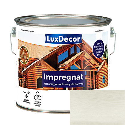 Імпрегнат LuxDecor декоративно-захисний 2,7 л Білий мат - фото 1