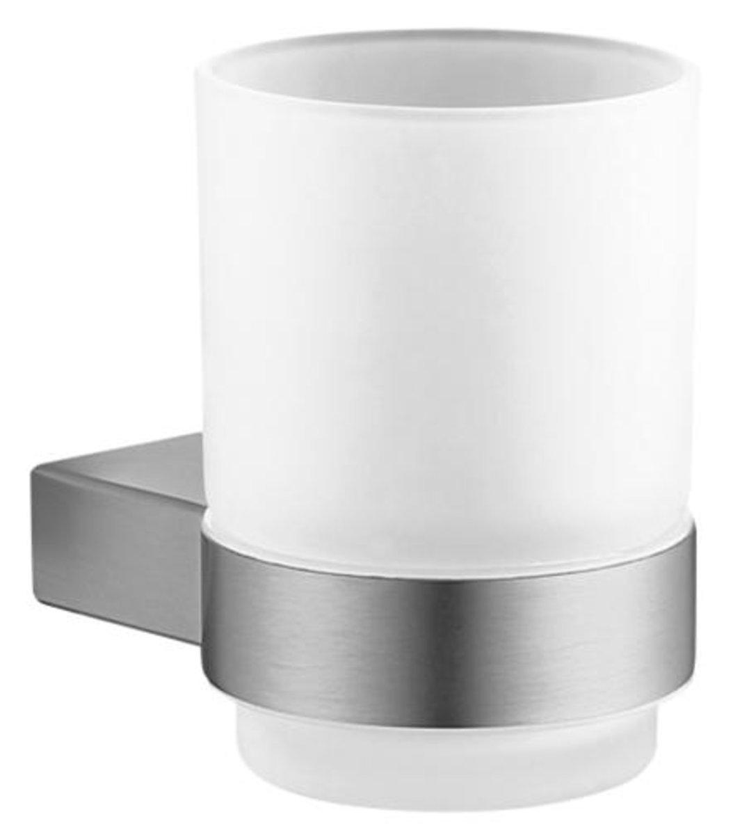 Стакан настенный VENTA V230N матовое стекло Сатин (SW-83676)