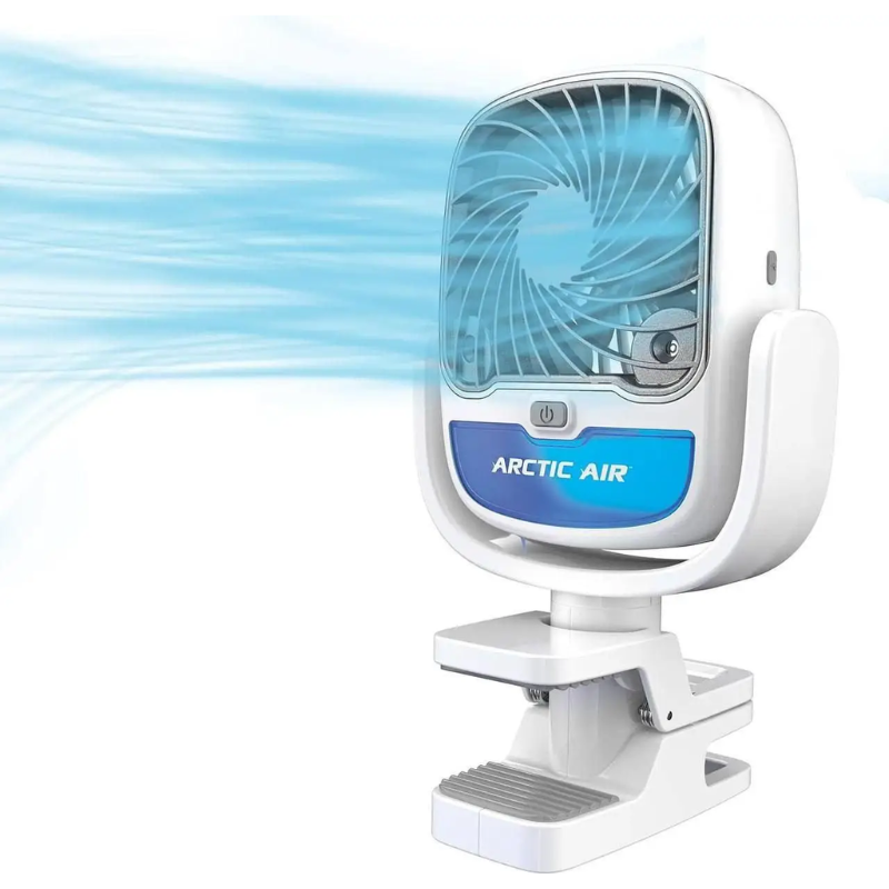 Вентилятор-зволожувач настільний GT-281 на затискачі 3 швидкості акумулятор (2607600287) - фото 4 Вентилятор-зволожувач настільний GT-281 на затискачі 3 швидкості акумулятор (2607600287) - фото 4