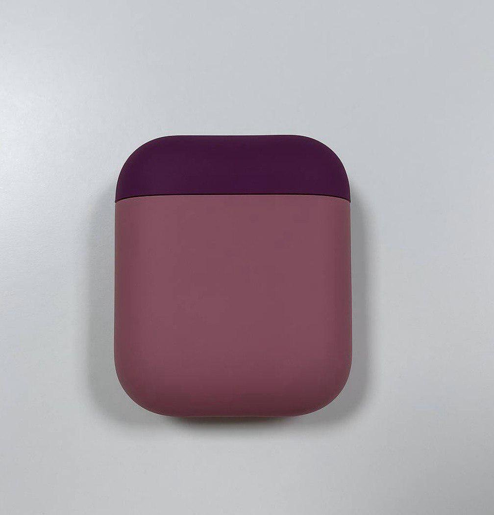 Чехол Slim Silicon Case for AirPods 2 Wine Red (м01090) Чехол Slim Silicon Case for AirPods 2 Wine Red (м01090)