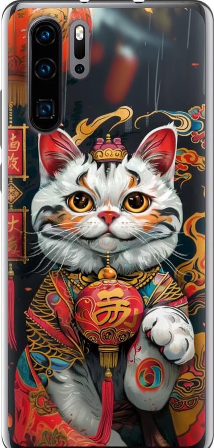 Чехол на Huawei P30 Pro China Cat v2 (6135t-1621-42517)