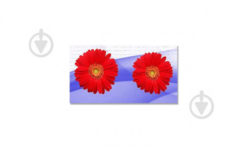 Наклейка виниловая на стол Zatarga "Красные Герберы" 650х1200 мм (Z181329/1st)