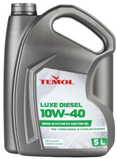 Масло моторное Temol Luxe Diesel 10W-40 5 л