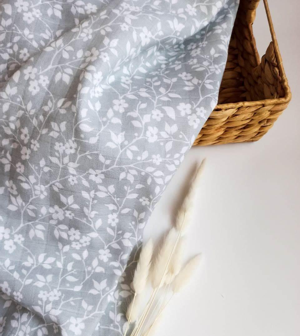 Органическая муслиновая пеленка Just Kids 70х70 см Серый (c993a78c) - фото 3 Органическая муслиновая пеленка Just Kids 70х70 см Серый (c993a78c) - фото 3