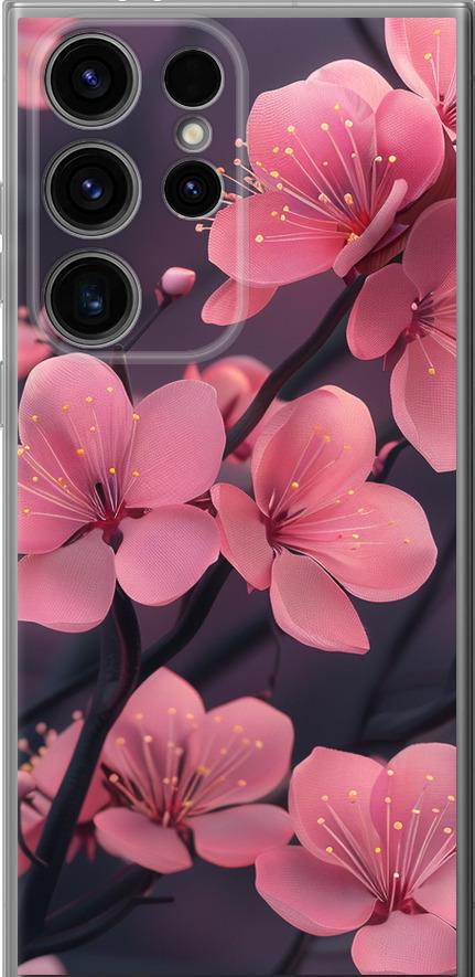 Чехол на Samsung Galaxy S24 Ultra Пурпурная сакура (6075u-3389-42517)