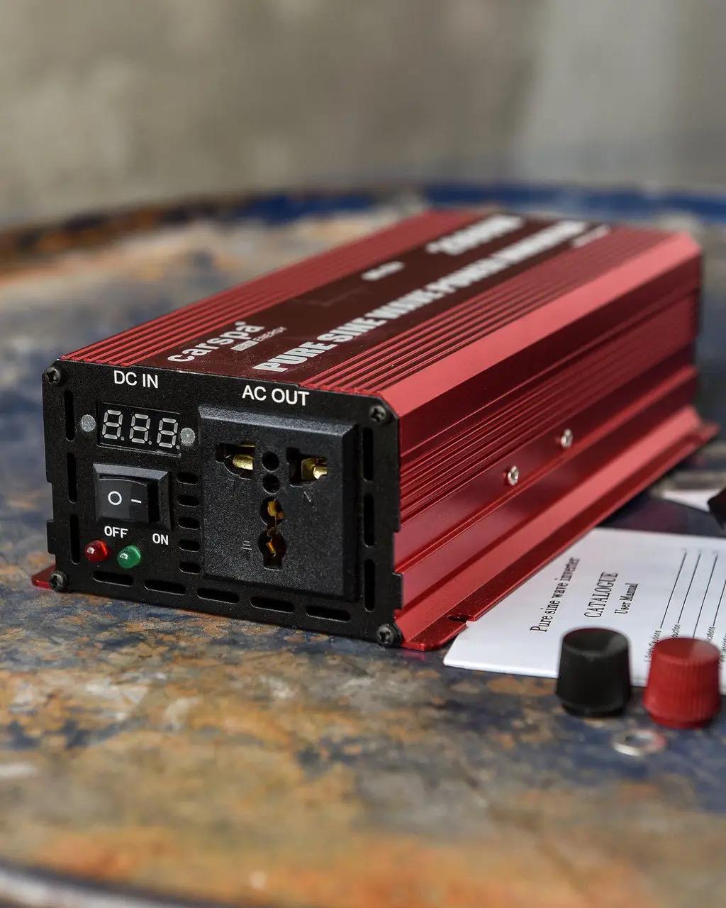 Інвертор автономний CARSPA Energy SK2000pure чиста синусоїда синусоїдальний 2000 Вт (16862) - фото 2 Інвертор автономний CARSPA Energy SK2000pure чиста синусоїда синусоїдальний 2000 Вт (16862) - фото 2