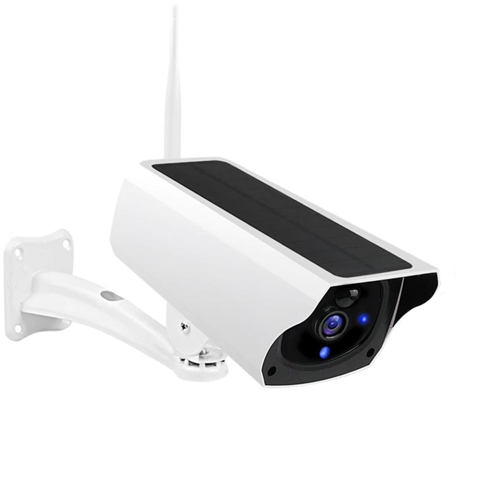 Камера видеонаблюдения уличная Kronos XF-DC08-F на солнечной батарее Wi-Fi Белый (35C08F)