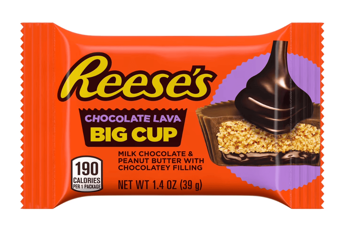 Конфета шоколадная Reese's Big Cup Chocolate Lava Cups Candy 39 г (2988490748)