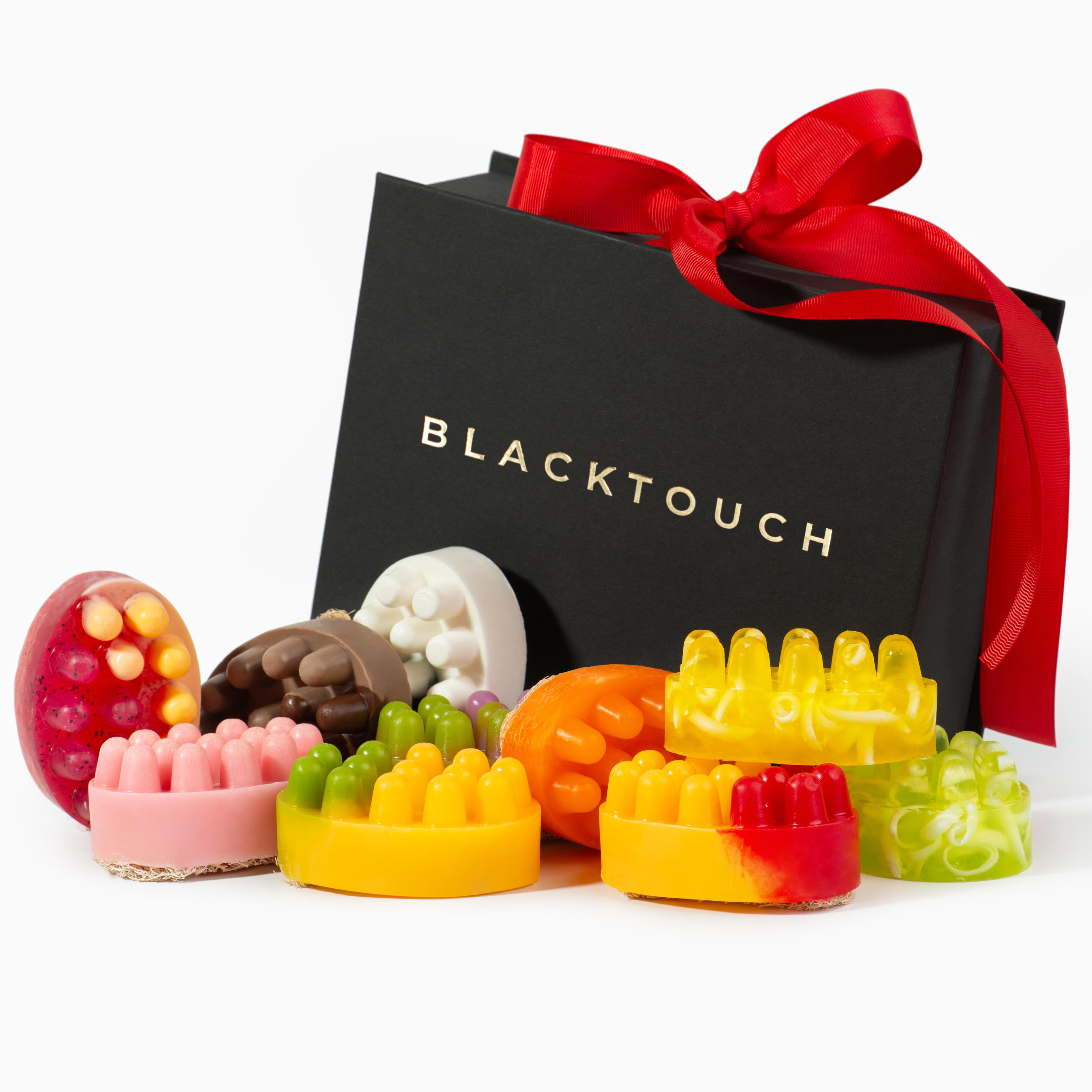 Подарочный набор массажного мыла Scrub bar 10 шт.