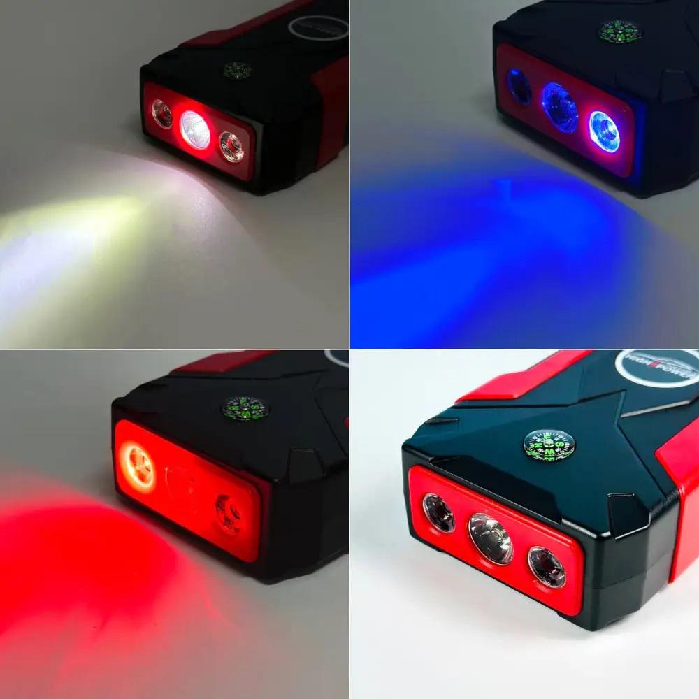 Пусковое устройство для автомобиля 25000 mAh 2USB Фонарик car jump starter QY31 - фото 12 Пусковое устройство для автомобиля 25000 mAh 2USB Фонарик car jump starter QY31 - фото 12