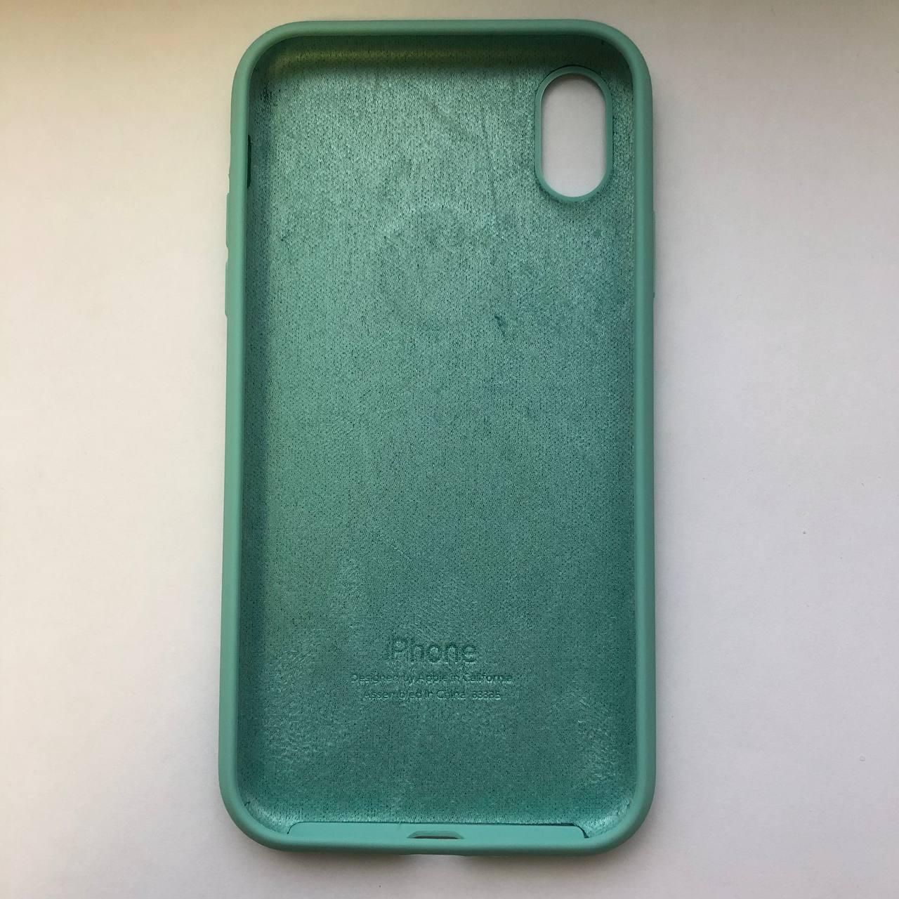 Чехол Silicone Case для Apple iPhone XR Spearmint - фото 2