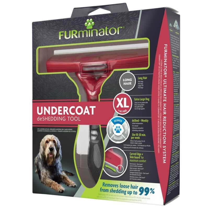 Фурминатор для длинношерстных собак FURminator Long Hair Gigant Breed Dog XL (691658)