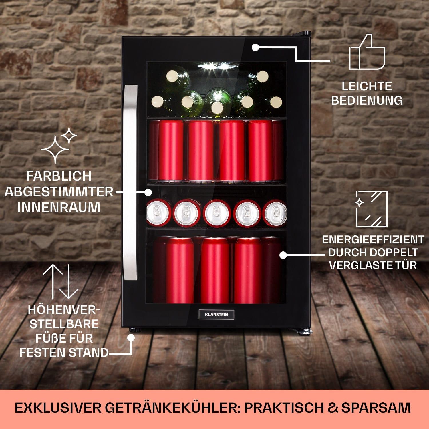 Холодильник для напоїв KLARSTEIN Beersafe 70 Beer Time Edition (10046063) - фото 6 Холодильник для напоїв KLARSTEIN Beersafe 70 Beer Time Edition (10046063) - фото 6