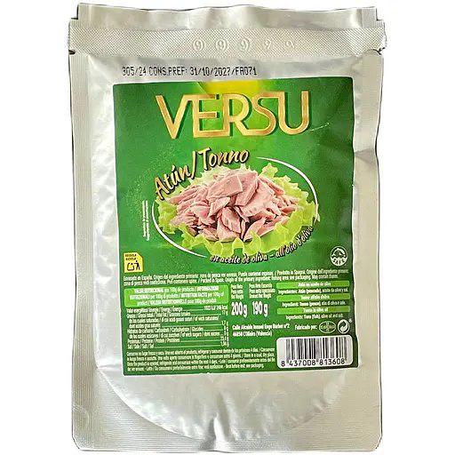 Тунець шматками в оливковій олії VERSU 200 г (13352682)