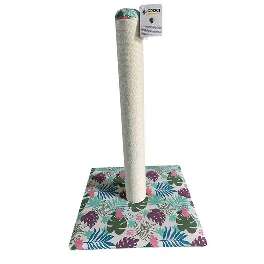 Когтеточка столбик на подставке Croci Tropical High 40х40х62 см