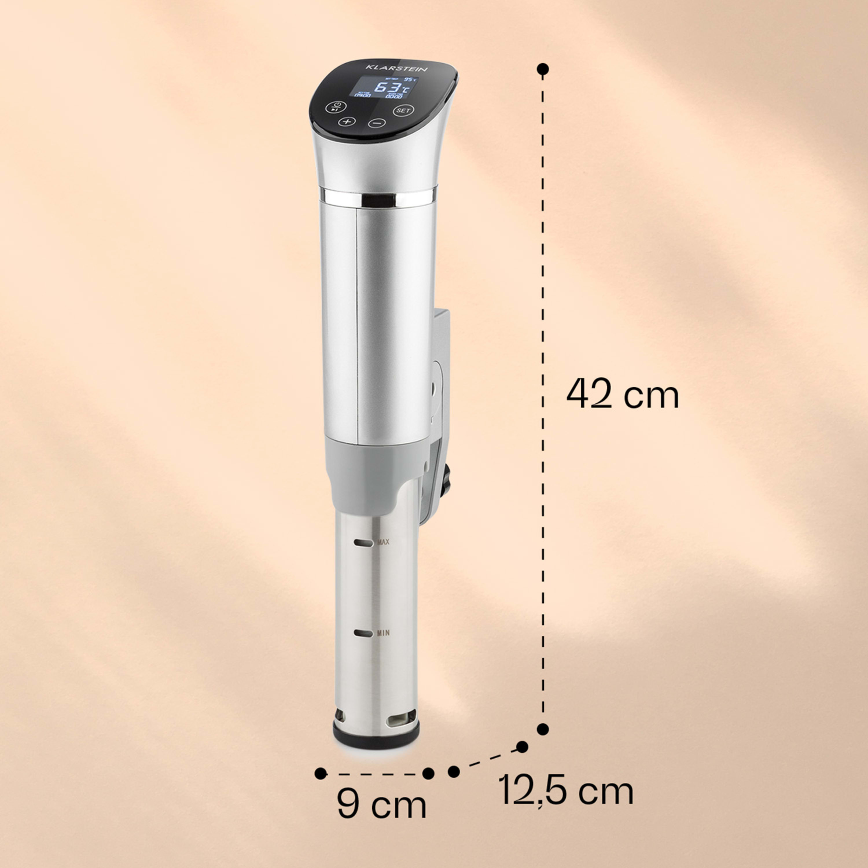 Су-вид Quickstick KLARSTEIN Flex 1300 Вт від 0 до 95°C (10032906) - фото 7