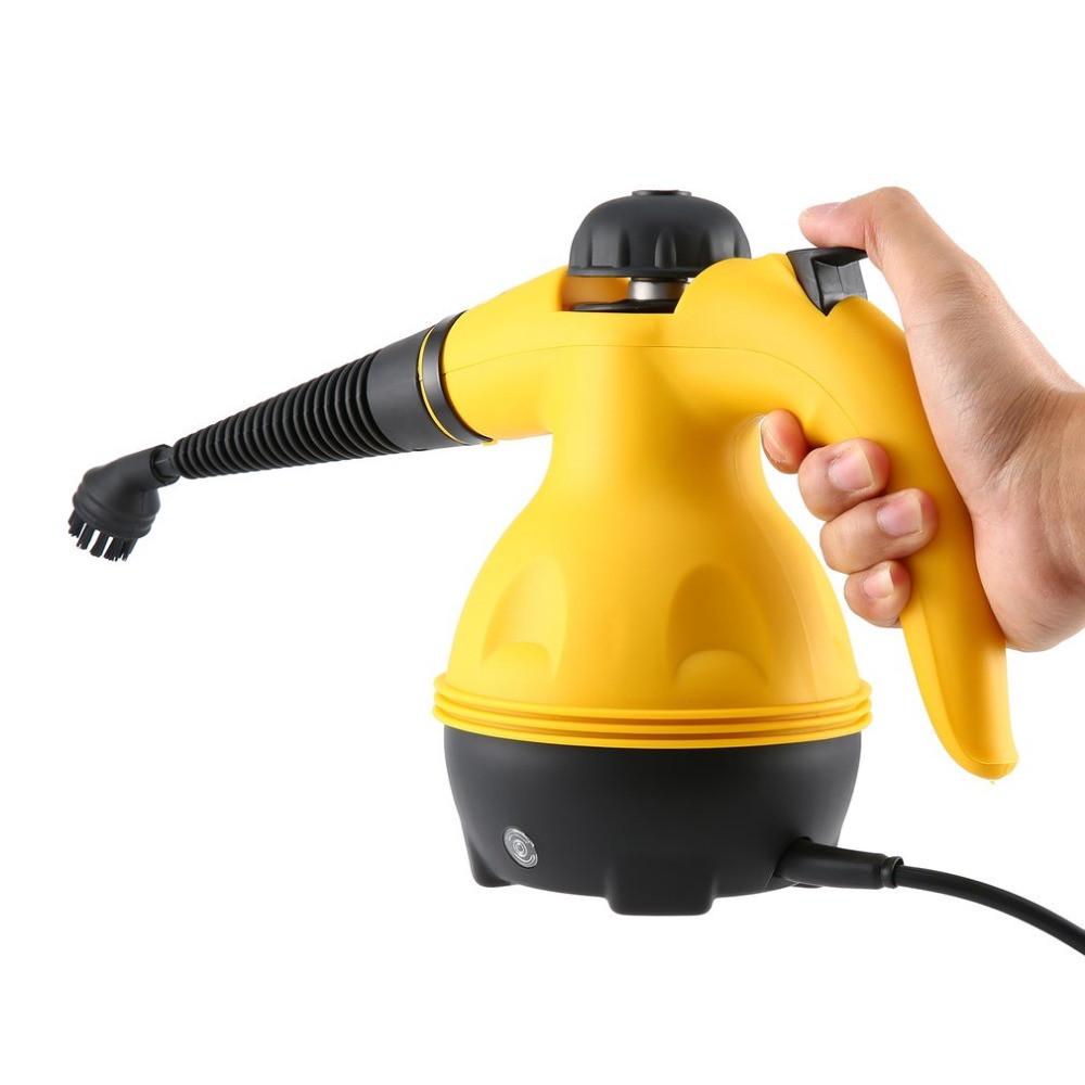 Пароочиститель ручной Steam Cleaner DF-A100 с функцией отпаривателя - фото 7