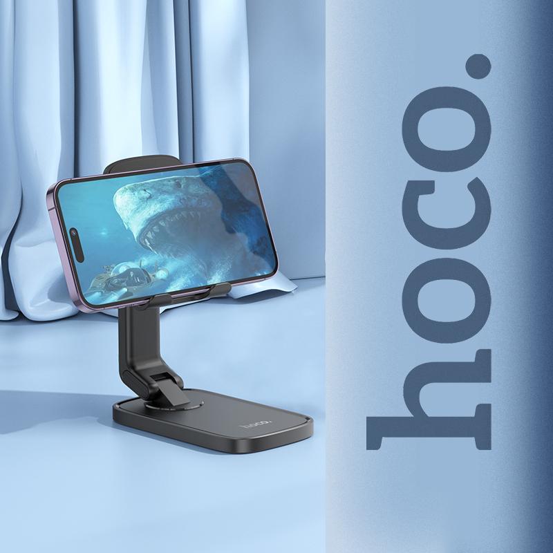 Держатель настольный Hoco HD8 Black (35184) - фото 4 Держатель настольный Hoco HD8 Black (35184) - фото 4