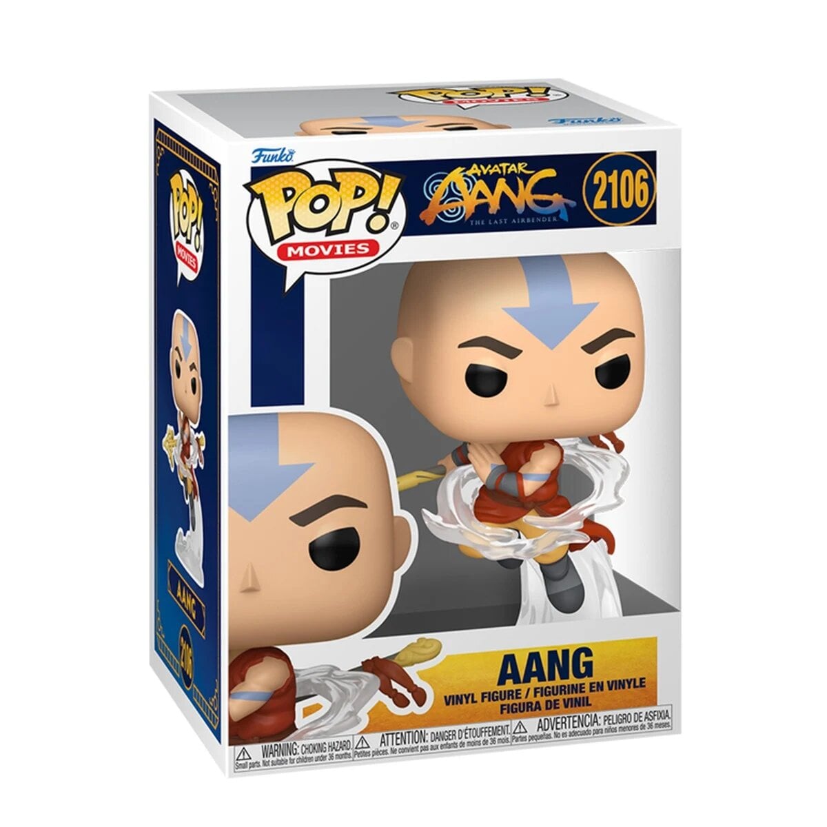 Дитяча ігрова фігурка Funko POP Аанґ серії Аватар Останній захисник (90250)